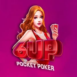 Logo of 6 Up Pocket Poker from FlipLuck at LuckyFruits Casino