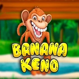 Banana Keno slot logo by Caleta Gaming at LuckyFruits CasinoBanana Keno