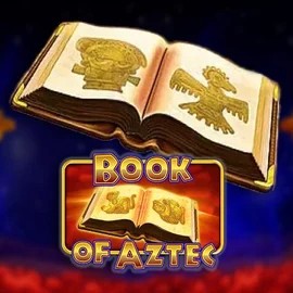 Logo of Book of Aztec from Amatic Industries at LuckyFruits Casino