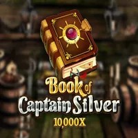 Book of Captain Silver slot logo by All41 Studios at LuckyFruits CasinoBook of Captain Silver