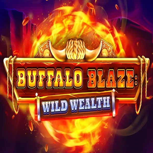 Official Slots logo: Buffalo Blaze Wild Wealth by OctoPlay at LuckyFruits Casino