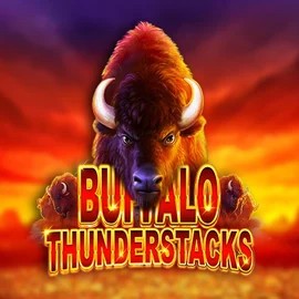 Buffalo Thunderstacks logo by Amatic Industries at LuckyFruits CasinoBuffalo Thunderstacks