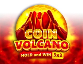 Logo of Coin Volcano from 3 Oaks Gaming at LuckyFruits Casino
