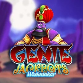 Genie Jackpots Wishmaker logo by Blueprint Gaming at LuckyFruits CasinoGenie Jackpots Wishmaker