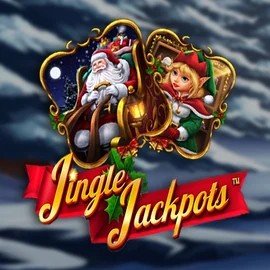 Jingle Jackpots slot logo by Dragon Gaming at LuckyFruits CasinoJingle Jackpots