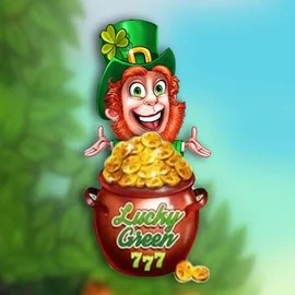 Lucky Green slot logo by betiXon at LuckyFruits CasinoLucky Green